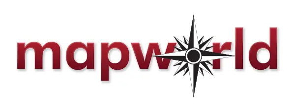 Mapworld Logo design