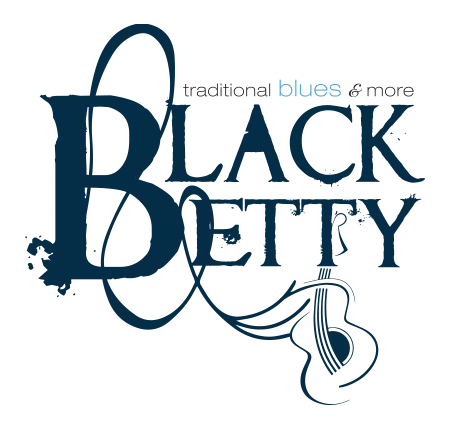 Black Betty Blues Band Logo design