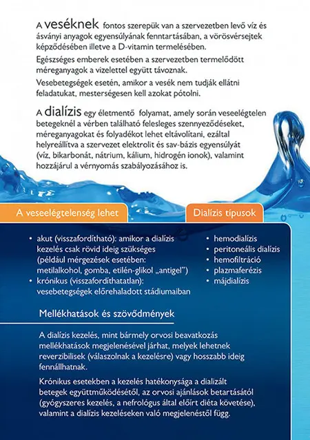 Hemodialysis flyer graphic design