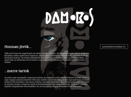 www.damokos.ro web design