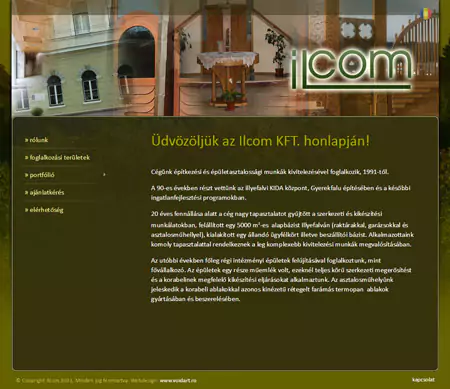 www.ilcom.eu web design